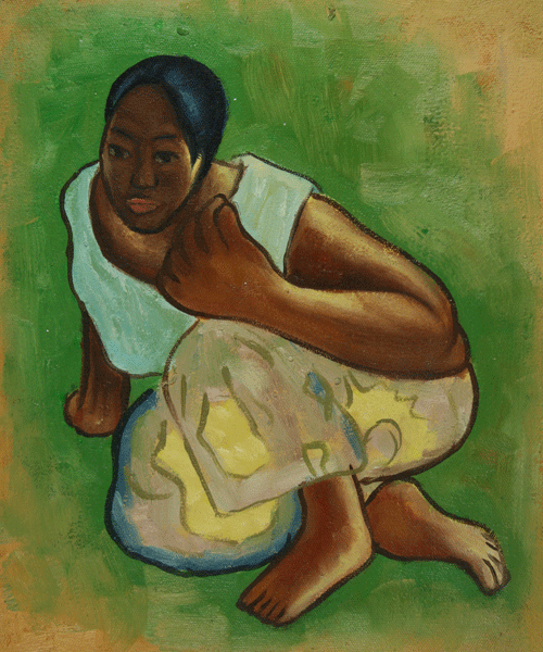 Study for "When Will You Marry" by Paul Gauguin